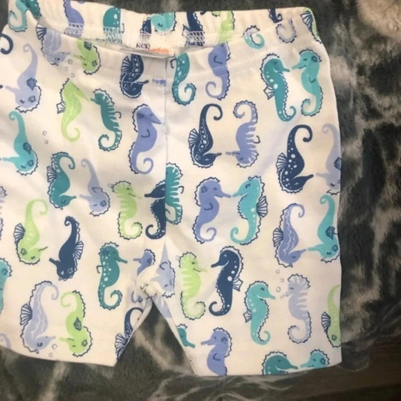 Gymboree NWT Seahorse pajama set - Picture 3 of 3